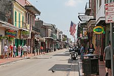 Bourbon St, French Quarter, New Orleans, USA2