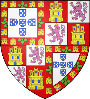 Archivo:COA king Alphonse V of Portugal