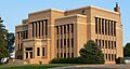 Charles Mix County courthouse from NW 6