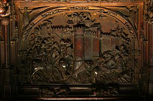 Archivo:Choir stall - Choir - Cathedral of Toledo (2)