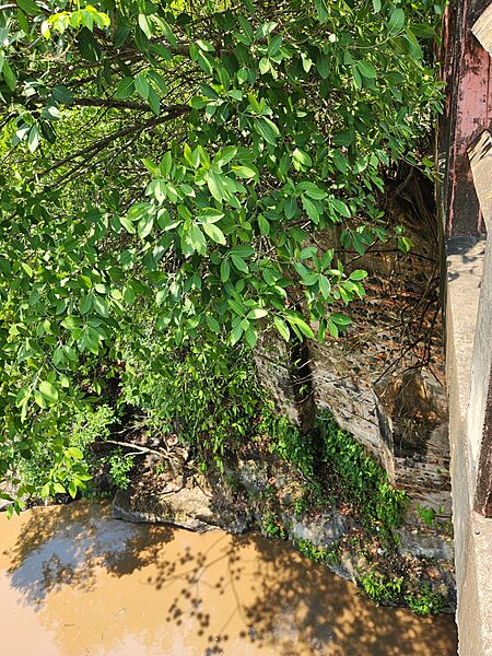 Cimientos de Puente Colonial
