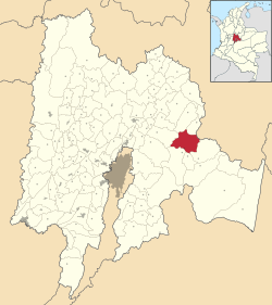 Gachetá ubicada en Cundinamarca