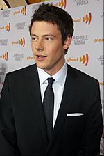 Archivo:Cory Monteith at GLAAD Awards