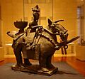 Earthenware Funerary Objects in the Shape of a Warrior on Horseback 도기 기마인물형 명기 02