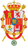Archivo:Escudo de armas de José I Toison Legion de Honor y Cetros