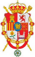 Archivo:Escudo de armas de José I Toison Legion de Honor y Cetros