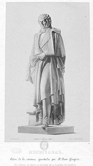 Archivo:Estatua de Juan Álvarez Mendizábal