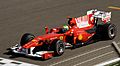 Felipe Massa Ferrari during Bahrain 2010 GP