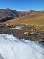 Glaciar natural cumbre, El Condor