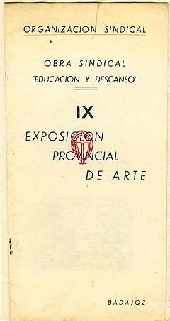 Archivo:IX Exposición Provincial de Arte Badajoz 1960. p. 1