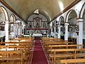 Interior de la iglesia de San Juan (comuna de Dalcahue). Isla Grande de Chiloé. Chile