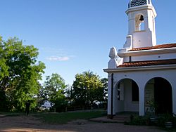 Isla del Cerrito Chapel and Paraná River.jpg