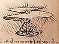 Leonardo da Vinci helicopter