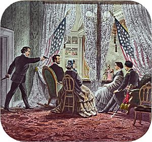 Archivo:Lincoln assassination slide c1900 - Restoration