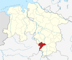 Locator map HOL in Lower Saxony.svg