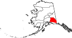 Map of Alaska highlighting Copper River Census Area.svg