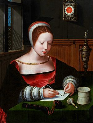 Archivo:Master of Female Half Lengths Mary Magdalene