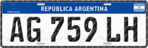 Archivo:Matrícula automovilística argentina 2016 (Mercosur)-B