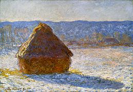 Monet grainstack-in-the-morning-snow-effect-1891 W1280