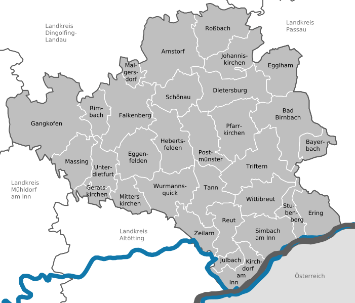 Municipalities in PAN