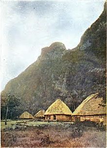 Archivo:Olosega Native village 1896