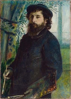 Archivo:Pierre-Auguste Renoir, 1875, Claude Monet, oil on canvas, 84 x 60.5 cm, Musée d'Orsay, Paris