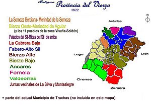 Archivo:Provincia de El Bierzo (comarcas tradicionales)