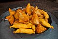 Samosas and pakoras in Jaipur, India