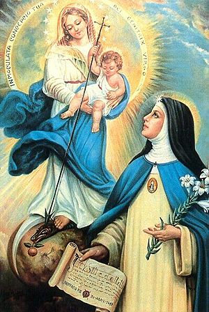 Archivo:Santa Beatriz da Silva e a Imaculada Conceição