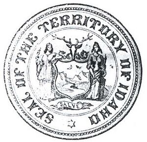 Archivo:Seal of Idaho (1866–1890)