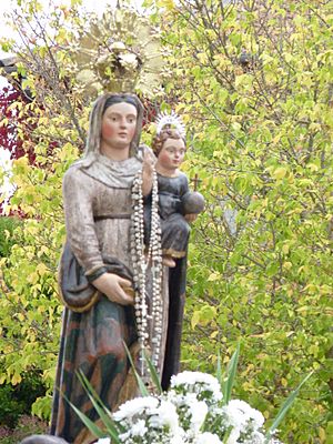 Archivo:Virgen del Rosario. Navamorales (Salamanca, España). Segunda mitad s. XVI. Autor desconocido