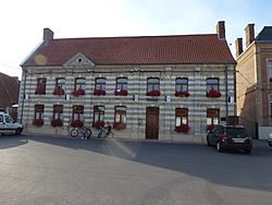 Zutkerque (Pas-de-Calais) mairie.JPG