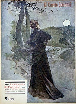 Archivo:1908-08-28, El Cuento Semanal, La princesita de pan y miel, Antonio Zozaya, Estevan