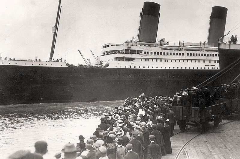 1912 Titanic Departure