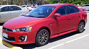 Archivo:2016 Mitsubishi Lancer (CF MY16) ES Sport sedan (2016-11-13) 01