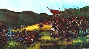 Archivo:Batalla ejercito chileno y mapuches