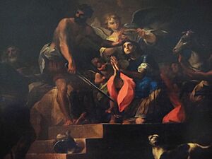 Archivo:Beheading of St George by Francesco Zahra