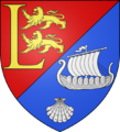 Blason ville fr Luc-sur-Mer (Calvados)
