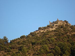 Archivo:Castell de Miravet, Cabanes, Castelló