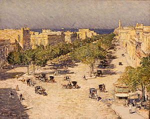 Archivo:Childe Hassam - Vista del Paseo del Prado