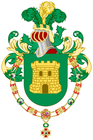 Archivo:Coat of Arms of Luis Alberto Lacalle de Herrera (Order of Isabella the Catholic)