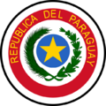 Coat of arms of Paraguay (1957-2013)