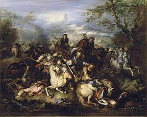 Archivo:Combat de Leuze, 18 September 1691
