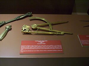 Archivo:Compás de artillería 1584