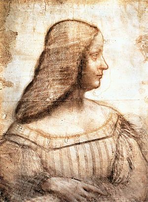 Archivo:Da Vinci Isabella d'Este