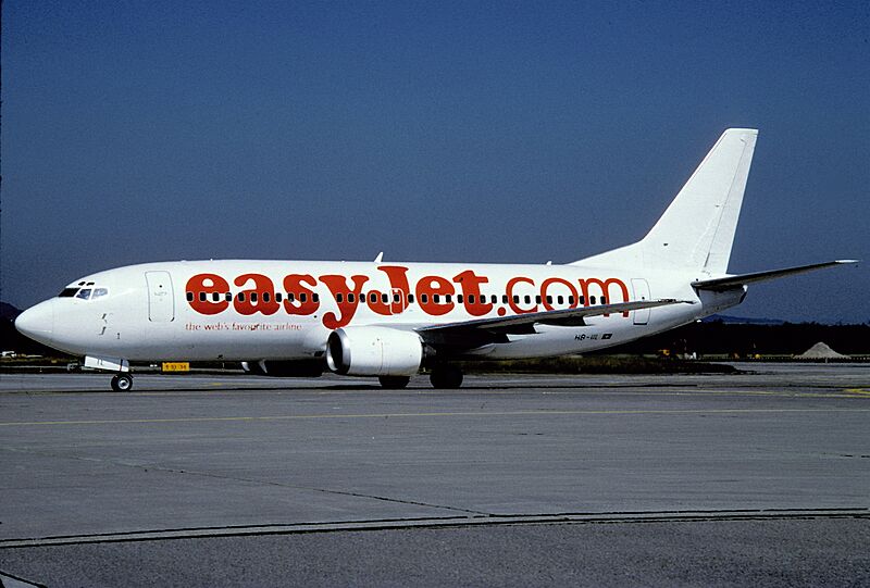 EasyJet Switzerland Boeing 737-300; HB-IIL, July 2001 (5120086847)