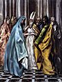 El Greco - The Marriage of the Virgin - WGA10630