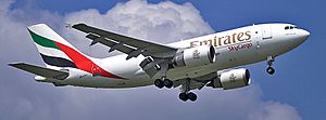 Archivo:Emirates SkyCargo A310F A6-EFC crop