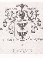 Archivo:Escudo de armas de la Falmilia Larraín