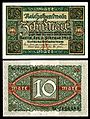 GER-67-Reichsbanknote-10 Mark (1920)